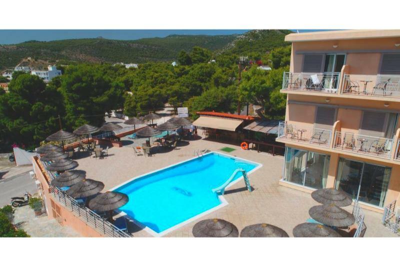 Hotel Magda Agía Marína Exterior foto